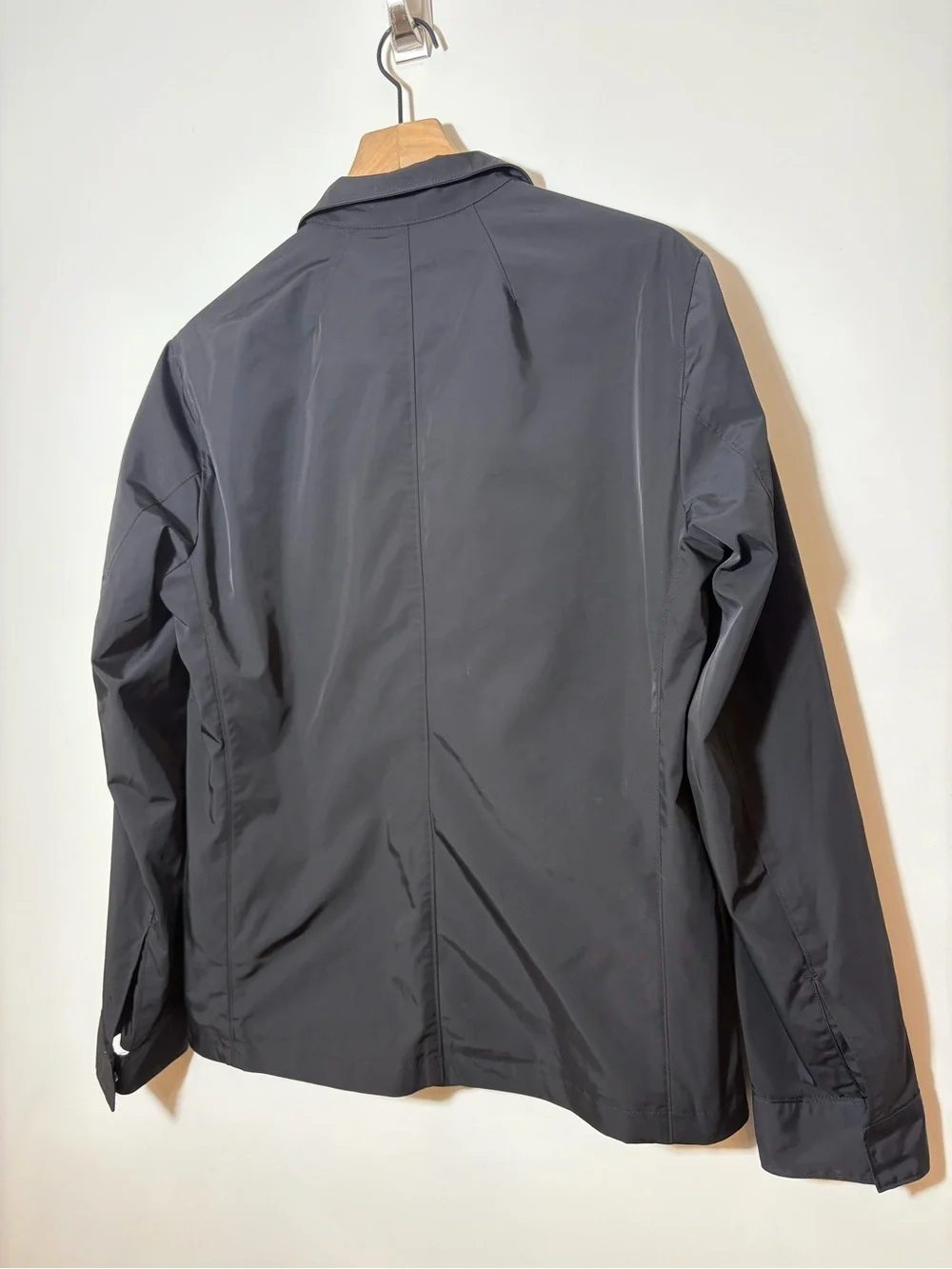 Theory 'Yost N Fuel' Canvas Slim Fit Utility Jacket Ink Black Size M